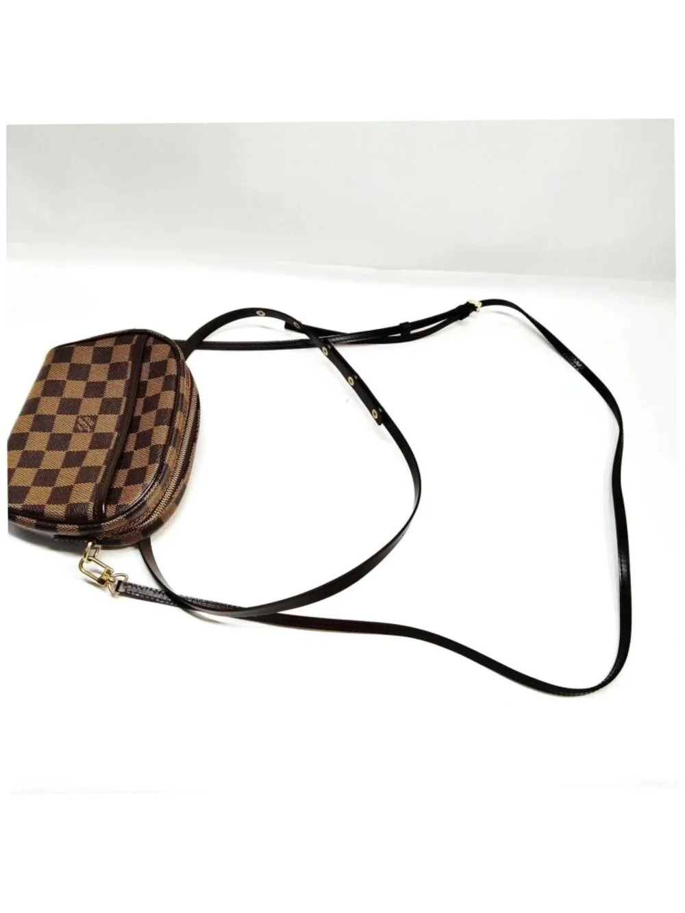 Authentic Louis Vuitton Ipanema Damier Ebene Crossbody Bag